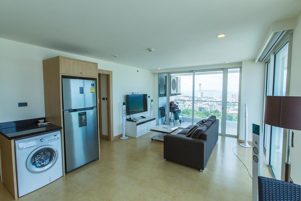 The Cliff Residence Condo Pattaya Værelse billede