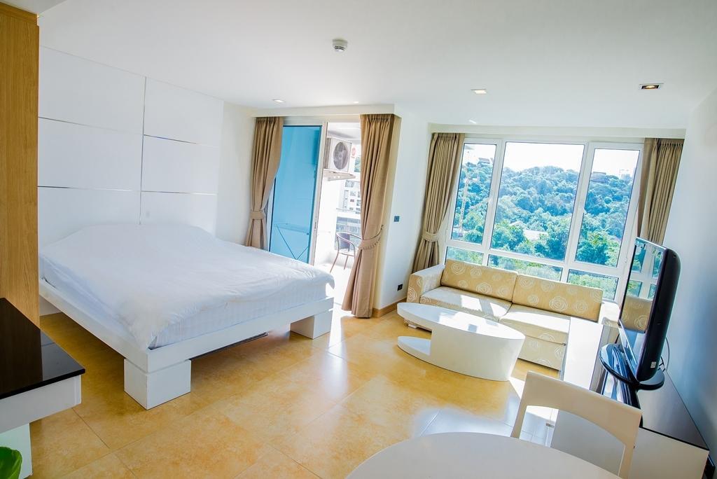The Cliff Residence Condo Pattaya Værelse billede